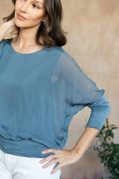 Cassandra Italian Silk Top