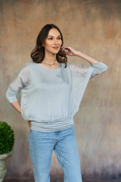 Cassandra Italian Silk Top