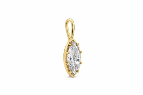 Marquise Bezel Charm