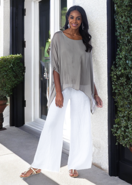 Martina Italian Silk Top