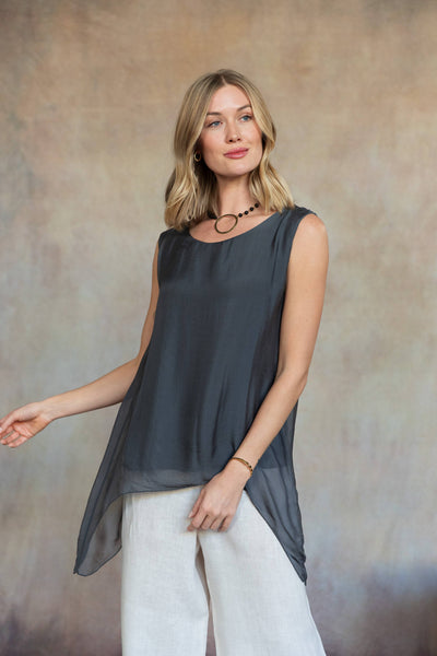 Martina Italian Silk Top