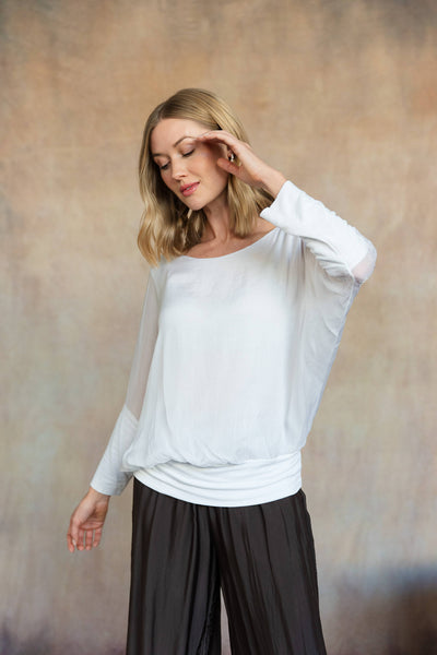 Cassandra Italian Silk Top