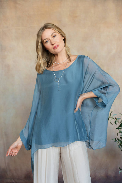Martina Italian Silk Top
