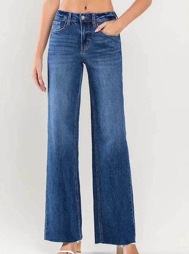 Vervet High Rise Loose Fit Jeans
