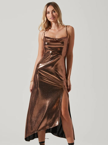Gaia Bronze Dress