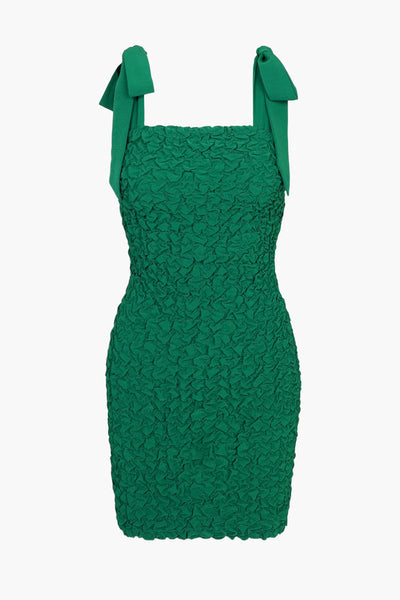 Lucy Popcorn Smocked Dress