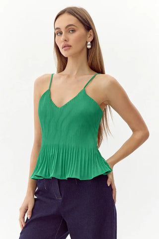 Nayla Pleated Cami Top