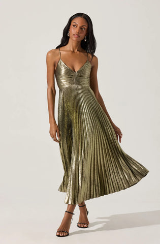 Blythe Dress Gold