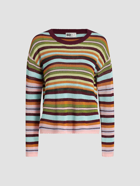 Beach Sweater Paradise Stripe