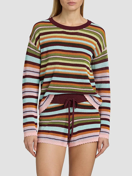 Beach Sweater Paradise Stripe