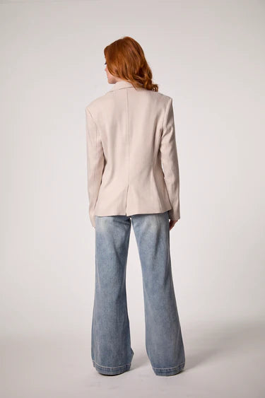 Helen Hooded Blazer Sand