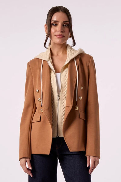 Helen Doubel Breasted Blazer Toffee