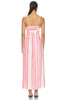 Valory Maxi Dress Bubblegum Stripe