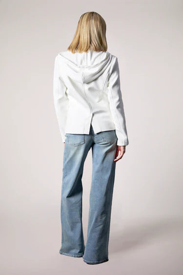 Helen Double Breasted Blazer W/Hood