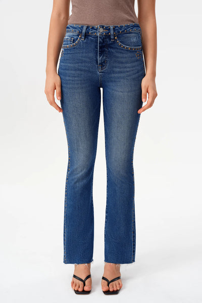 High Rise Bootcut Jeans