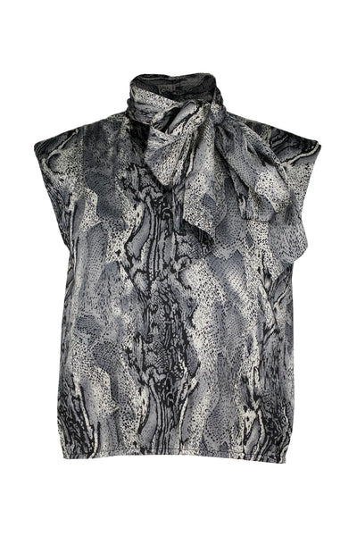 Belle Tie Front Top