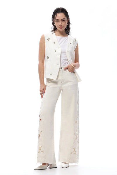 High Rise Wide Leg