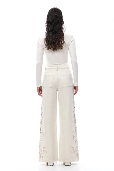 High Rise Wide Leg