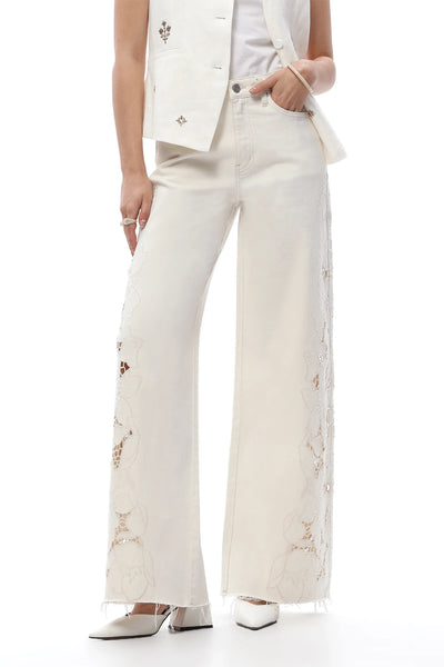 High Rise Wide Leg
