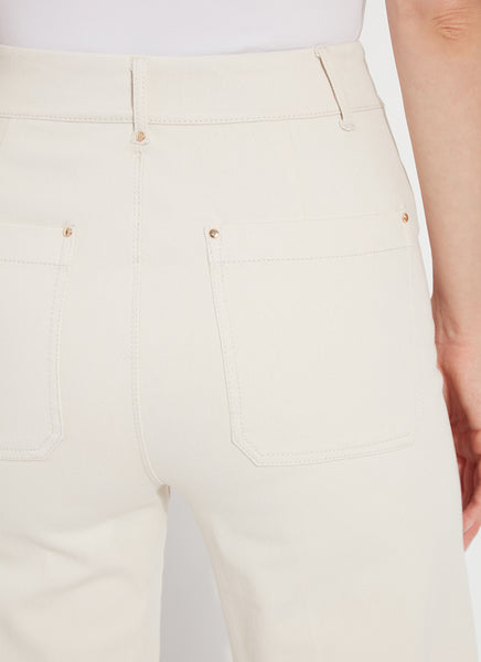 Erin High Waist Denim Oat