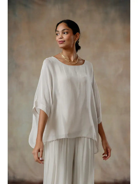 Martina Italian Silk Topper