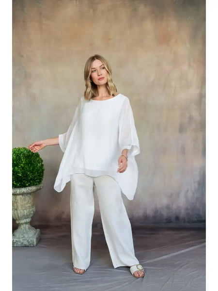 Martina Italian Silk Topper