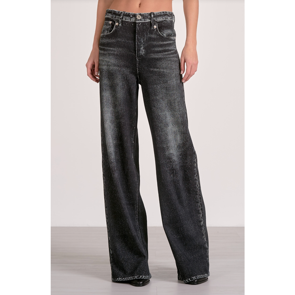 Denim Jean With Elastic Waistband