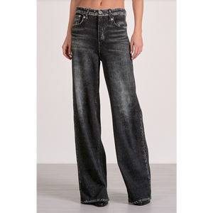 Denim Jean With Elastic Waistband