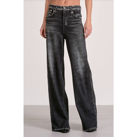 Denim Jean With Elastic Waistband