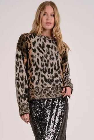 Cheetah Crewneck Sweater