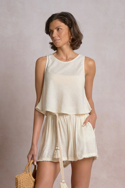Flared Tank Top