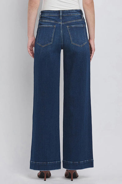 High Rise Wide Trouser