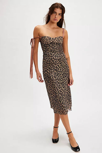 Got Glam Cheetah Slip Dress
