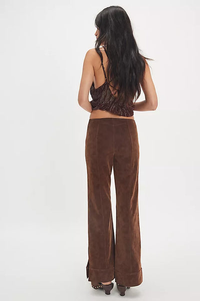 Glow Up Pant Suede
