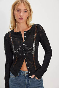 Jae Knit Long Sleeve Cardigan