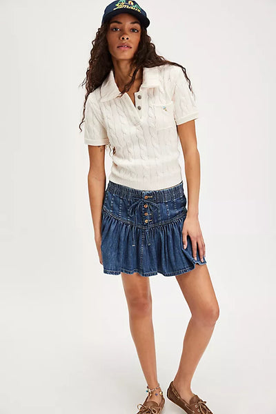 Roselle Mini Skirt