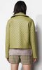 Sandra Quilted Vegan Leather Jacket