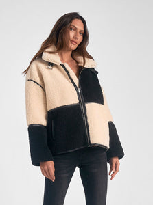 Color Block Coat