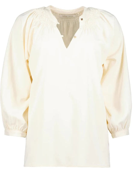 Zoe Smocked Blouse