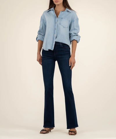 Natalie Mid Rise Flare Bootcut