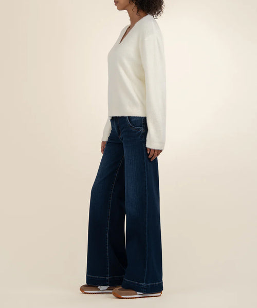 Revel Deep V Boxy Sweater