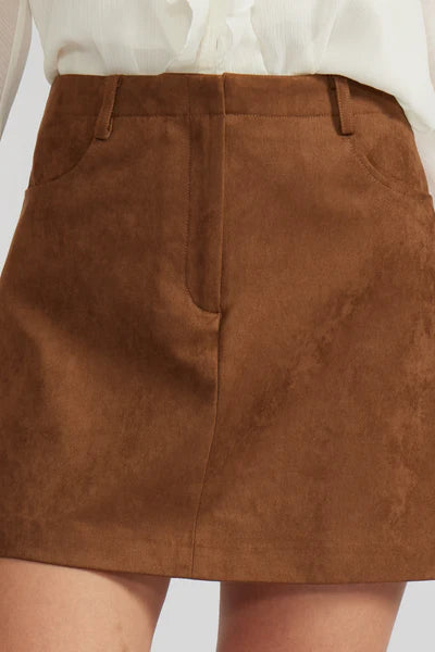 Darry Mini Skirt Toffee