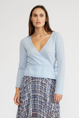 Dominic Faux Wrap Top