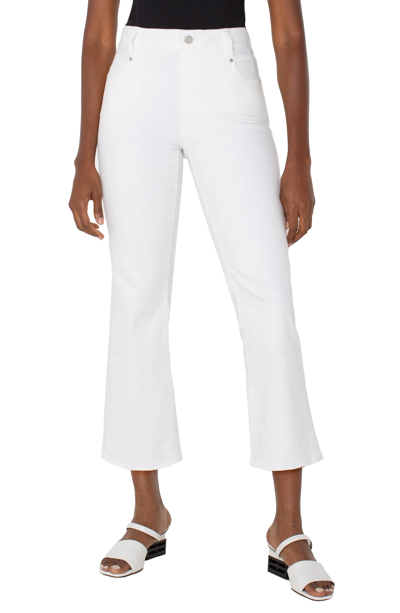 Gia Glider White Pant