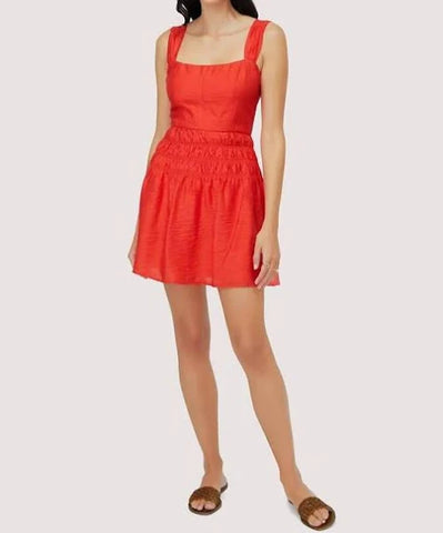 Regal Rose Mini Dress
