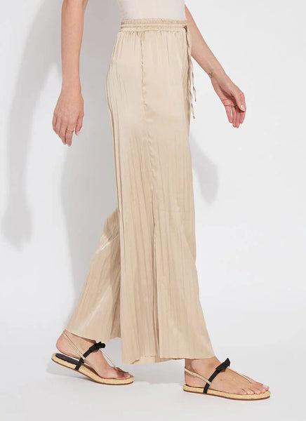 The Packable Pleated Palazzo Pant
