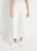 Audrey Pearled Embellished Crop Denim