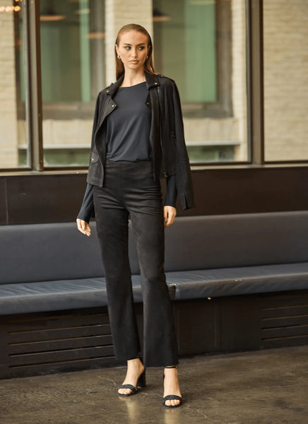 Jesse Vegan Suede Baby Boot Pant
