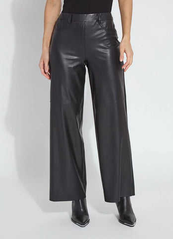 Wren High Waist Wide Leg Vegan Pant 30" Inseam