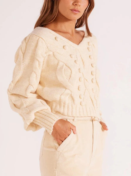 Amina Bobble Sweater